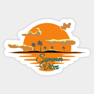 Summer Vibe Sticker